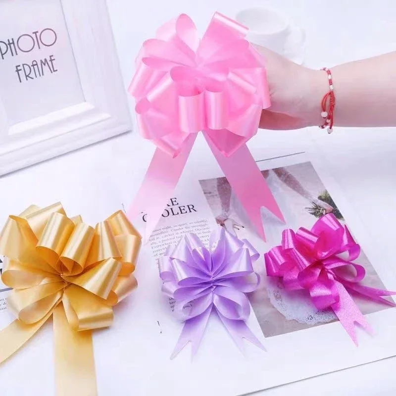 

10/30Pcs Pull Bows Gift Knot Ribbon Christmas Decoration Gift Box/bag Wrapping Bows Ribbon Baby Shower Birthday Wedding Decor