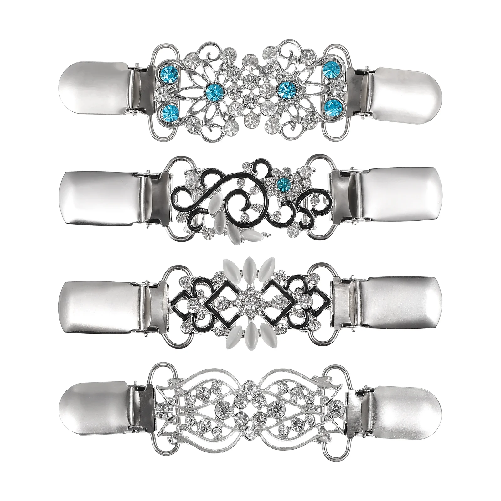 Clips de Cárdigan para mujer, broche de suéter, Clip de ajuste para