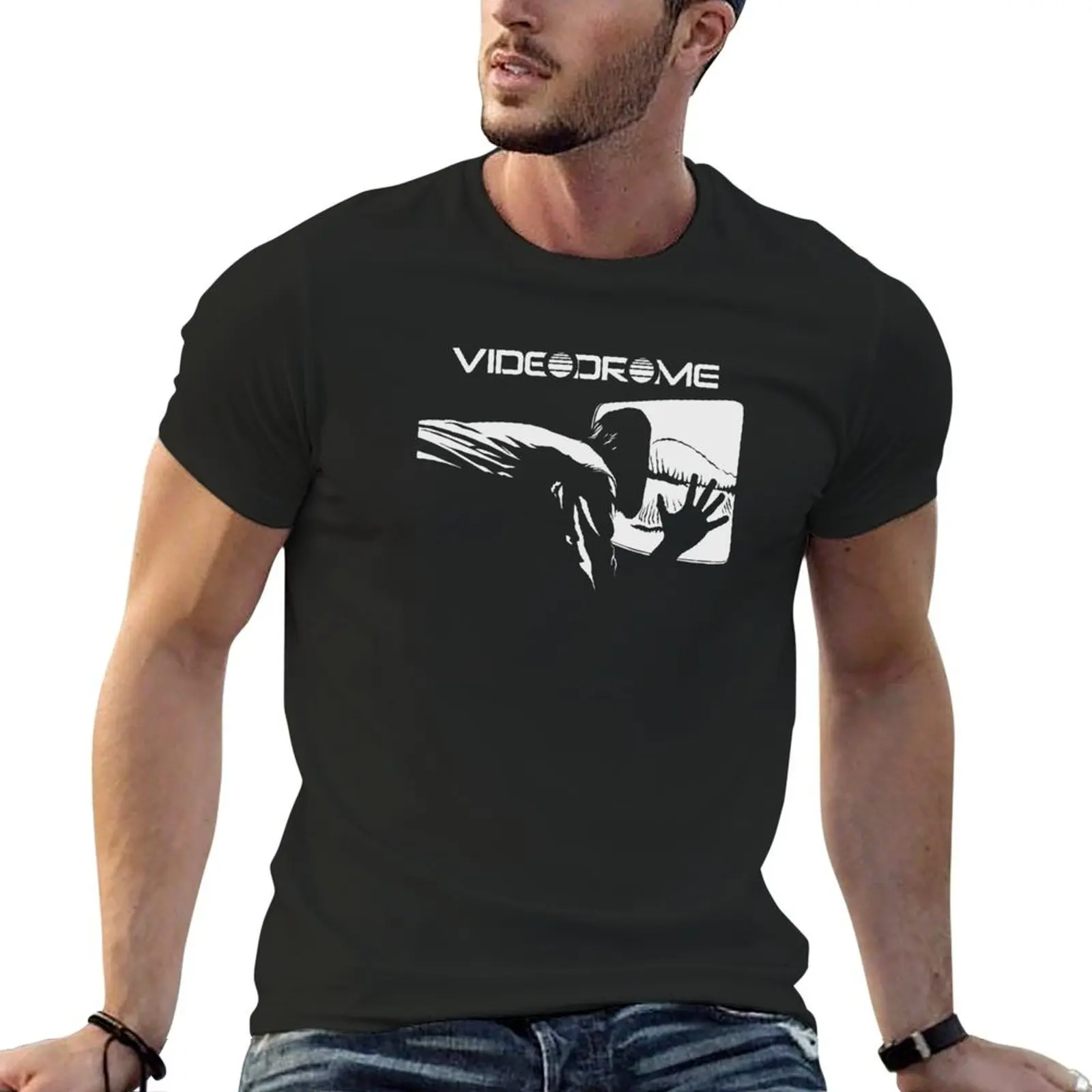 

Videodrome T-Shirt cute clothes rapper graphic tees vintage anime shirt Short sleeve tee big and tall t shirts for men
