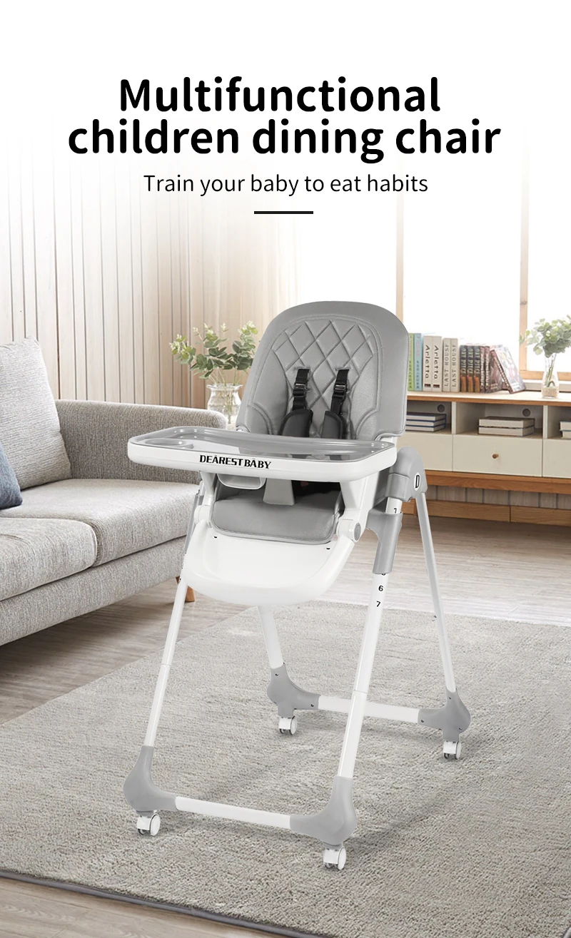 Feeding Chair, Cadeira alta, Food Grade, Jantar cadeira alta