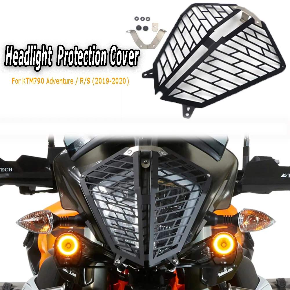 

Motorcycle Headlights Headlight Protection Cover Protective Grille Accessories FOR 790 890 Adventure/R/S 2019 2020