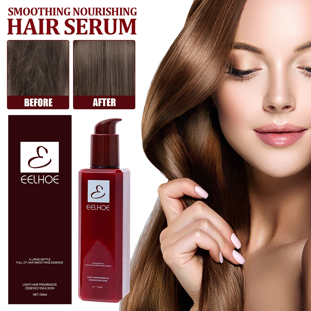 100ml Hair Care Essence Fluffy Hair Care Styling Lotion Nourish Natural Ingredients Enhance Toughness for Beauty Scalp Treatment hair essence oil
