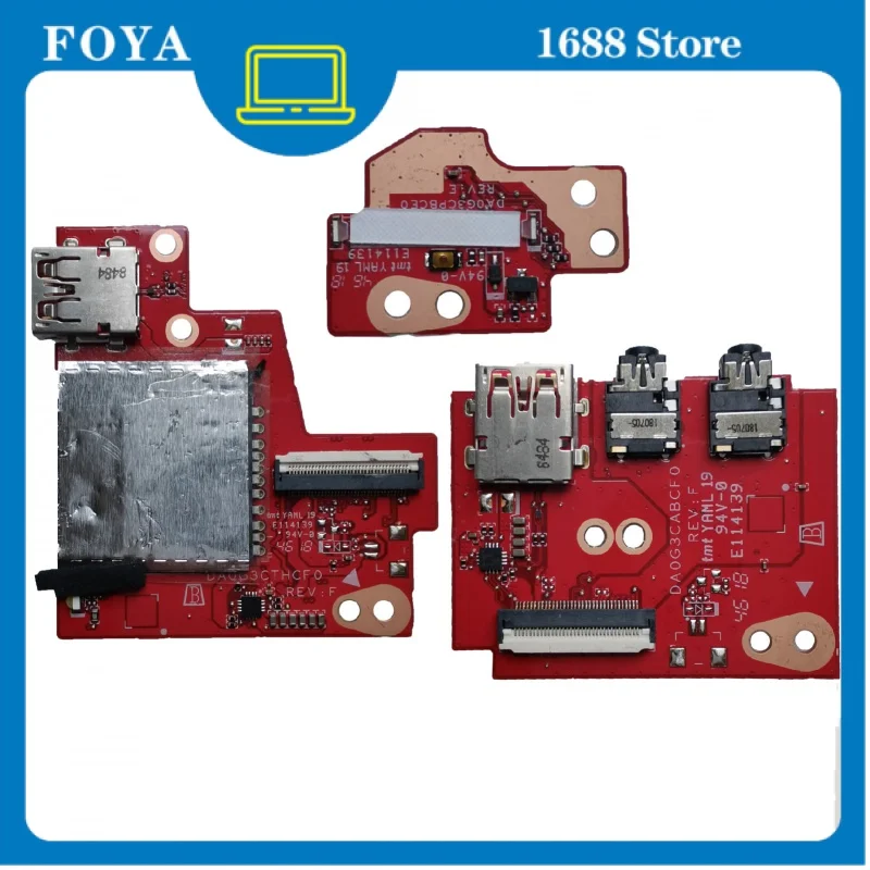 Per Hp Omen X 17-Ap Tpn-Q197 Scheda Pulsante Di Alimentazione Audio Usb Muslimexmuslimah