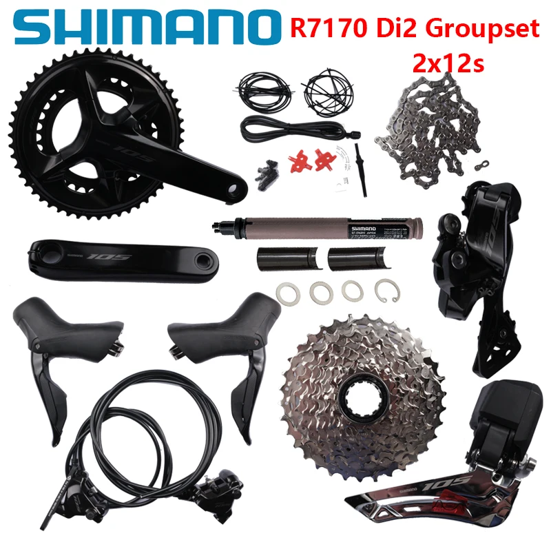 Shimano Sh Istr7170re Double Commande De Freinage Hydraulique Droite 105 Di2 St R7170 R 12v