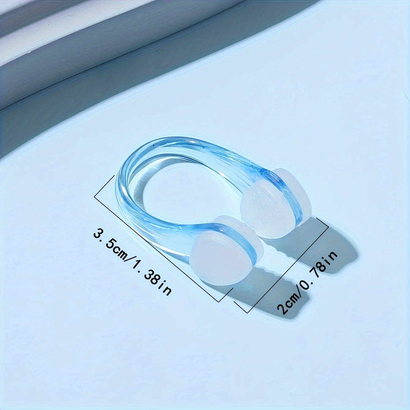 Swimming Nose Clip 1 Pcs Professional Swimming Training Anti-choking Waterproof Non-slip