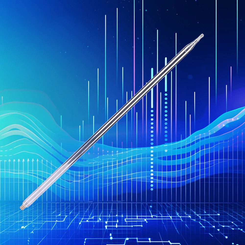 5.6M 스테인레스 스틸 휩 안테나 풀로드 M10 나사 텔레스코픽 휩 DIY (HF 라디오 V 안테나, GP 안테나, 야기 안테나용)