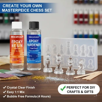 Chess Silicone Mold 1