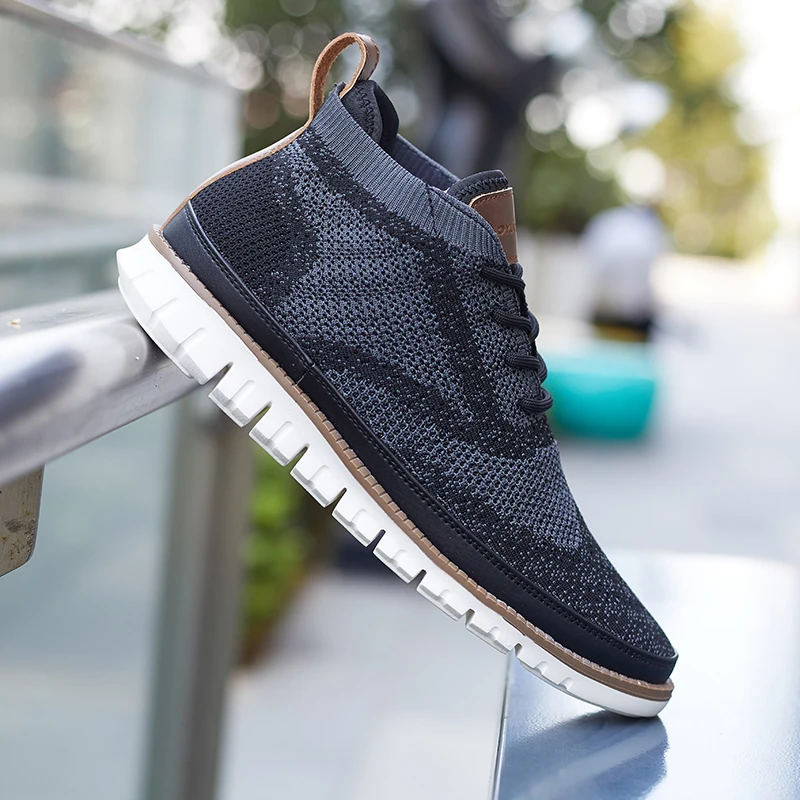 Men Sneakers Men's Mesh Casual Shoes High Top Walking Shoes Summer Outdoor Sports Fitness Sneakers Big Size 48