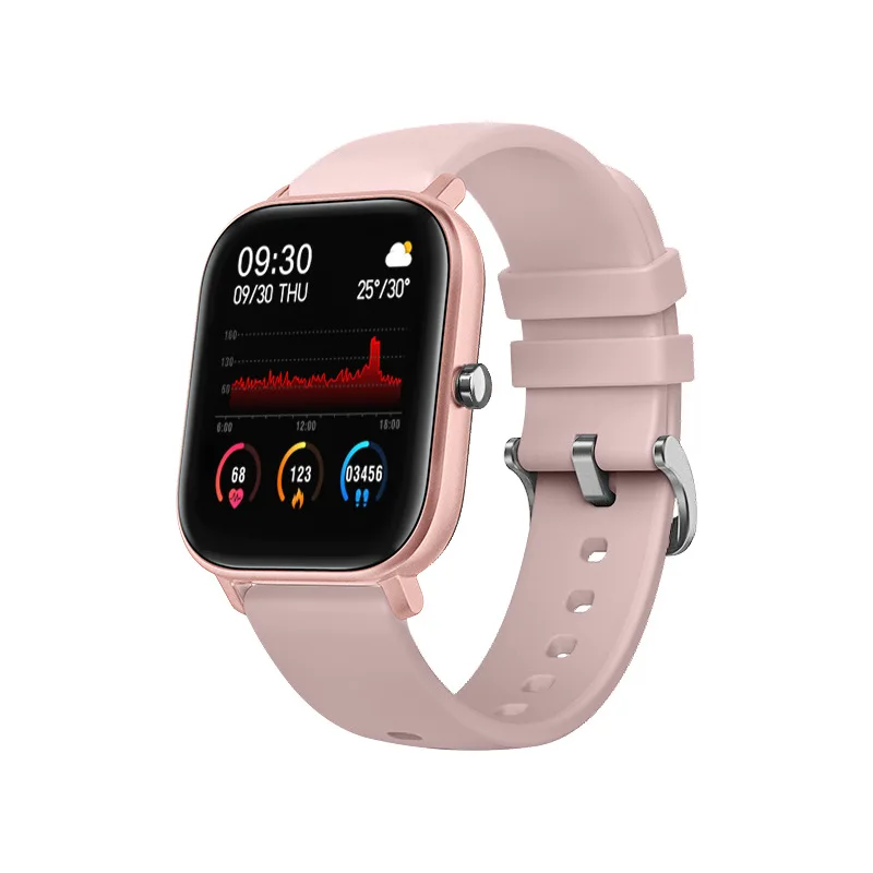 H10 Smart Watch Full Touch Screen Men Fitness Tracker Sports Digital Watch Women Heart Rate Monitor Editable Dial Smartwatch 