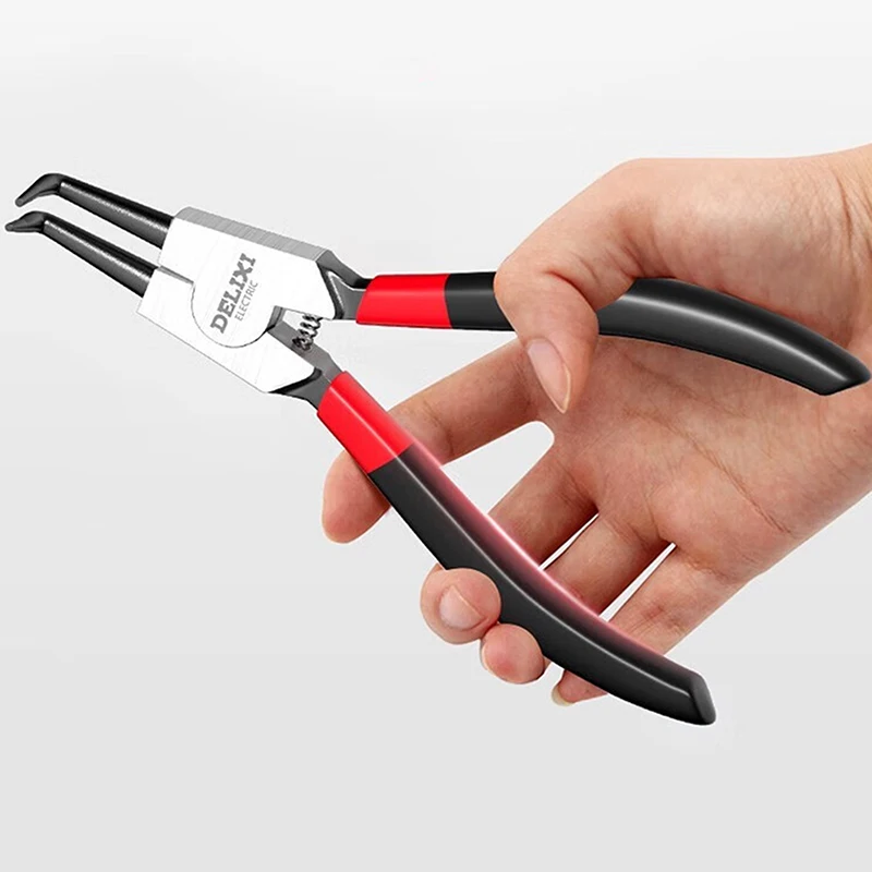 Circlip Pliers Needle Nose Pliers For Removing Installing Puller Retaining Locking Rings Shafts