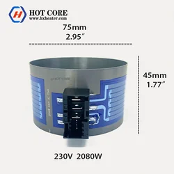 Enhanced Thick Film Heater for Dishwasher Heating Coils (7545)