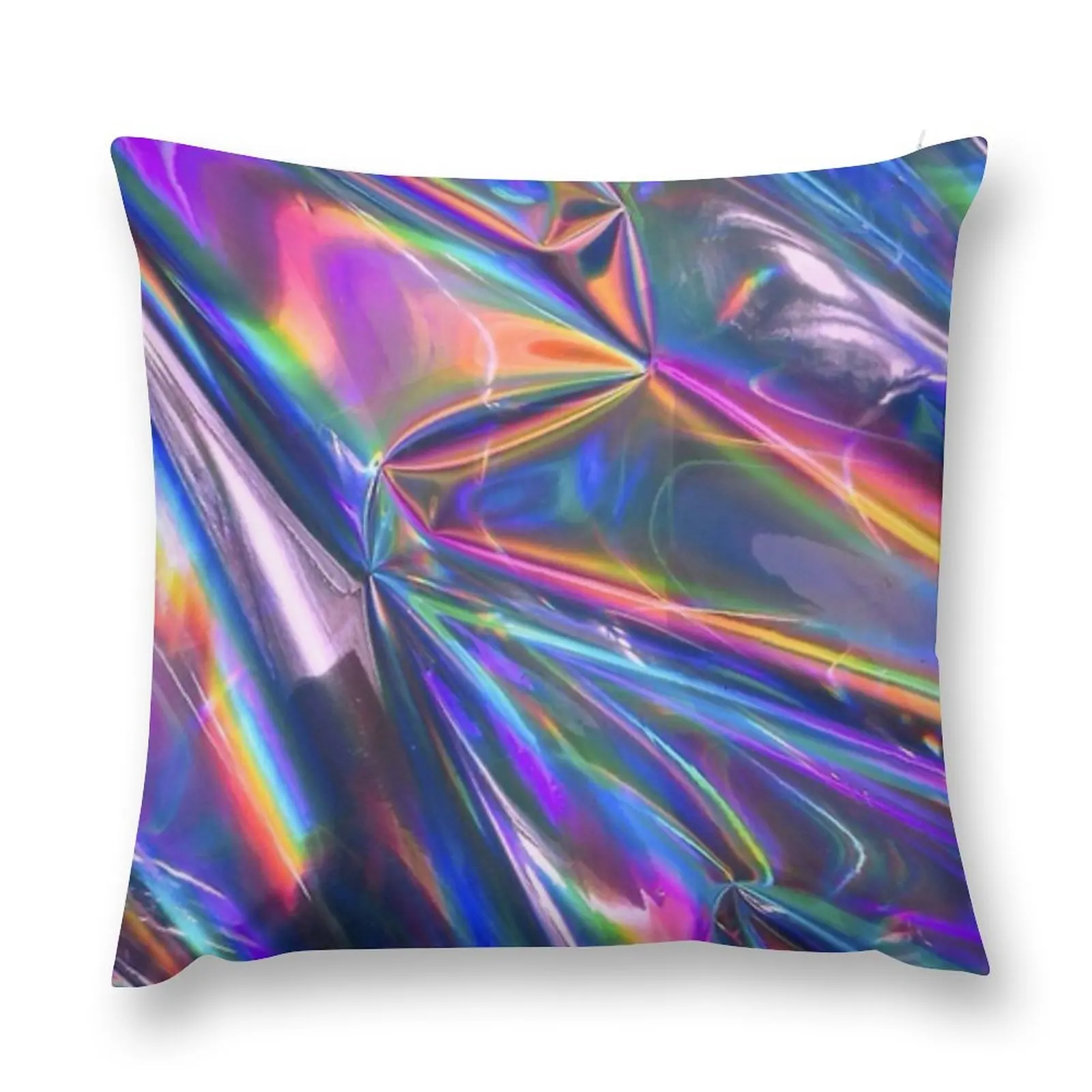 

Holographic Material Throw Pillow Decorative Cushions Decorative Cushion Cover Elastic Cover For Sofa