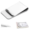 High Quality Hot Sale Metal Clip Slim Pocket Credit Card ID Clip Stainless Steel Money Clip Wallet Cash Clamp Men Purse 1