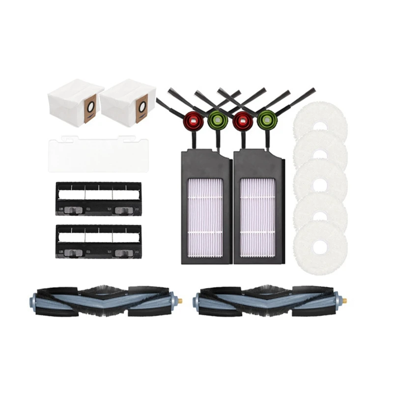 Promotion!18 Pcs For Cobos Sweeping Robot Accessories X1 Mop Wiper Main Brush Side Cover Plate | Бытовая техника