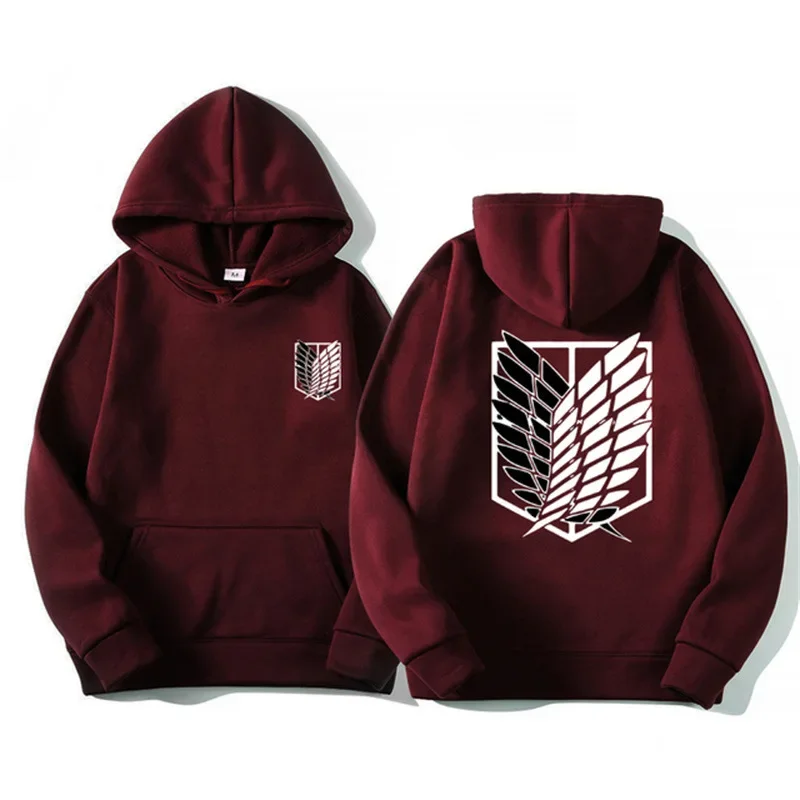 Men and Women Levi Ackerman Hooded Hooded Sweatshir Anime Hooded Hip Hop Sports Plus Size Sw 4