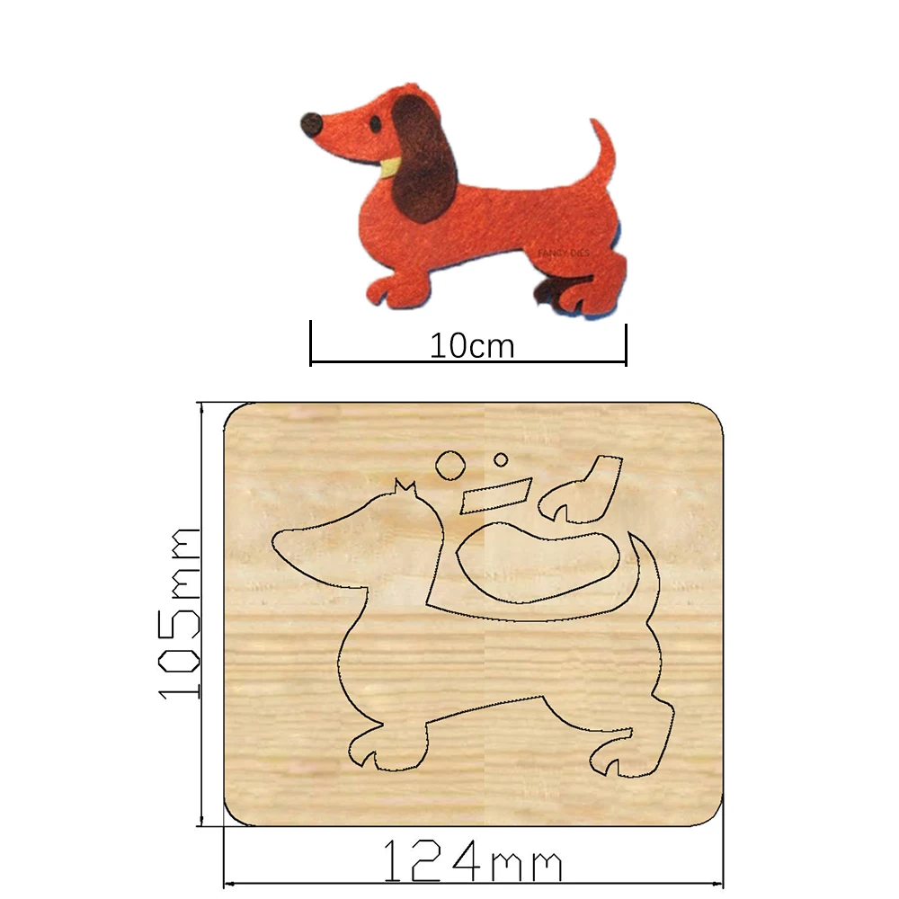 개 장식 나무 절단 다이 컷 금형 나무 대부분의 수동 다이 컷과 호환 가능
