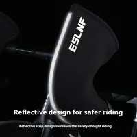 ESLNF Winter MTB Road Bike Gloves Windproof Warm Cycling Hand Guards Cold Handlebar Gloves Handlebar Warmer Equipment 2