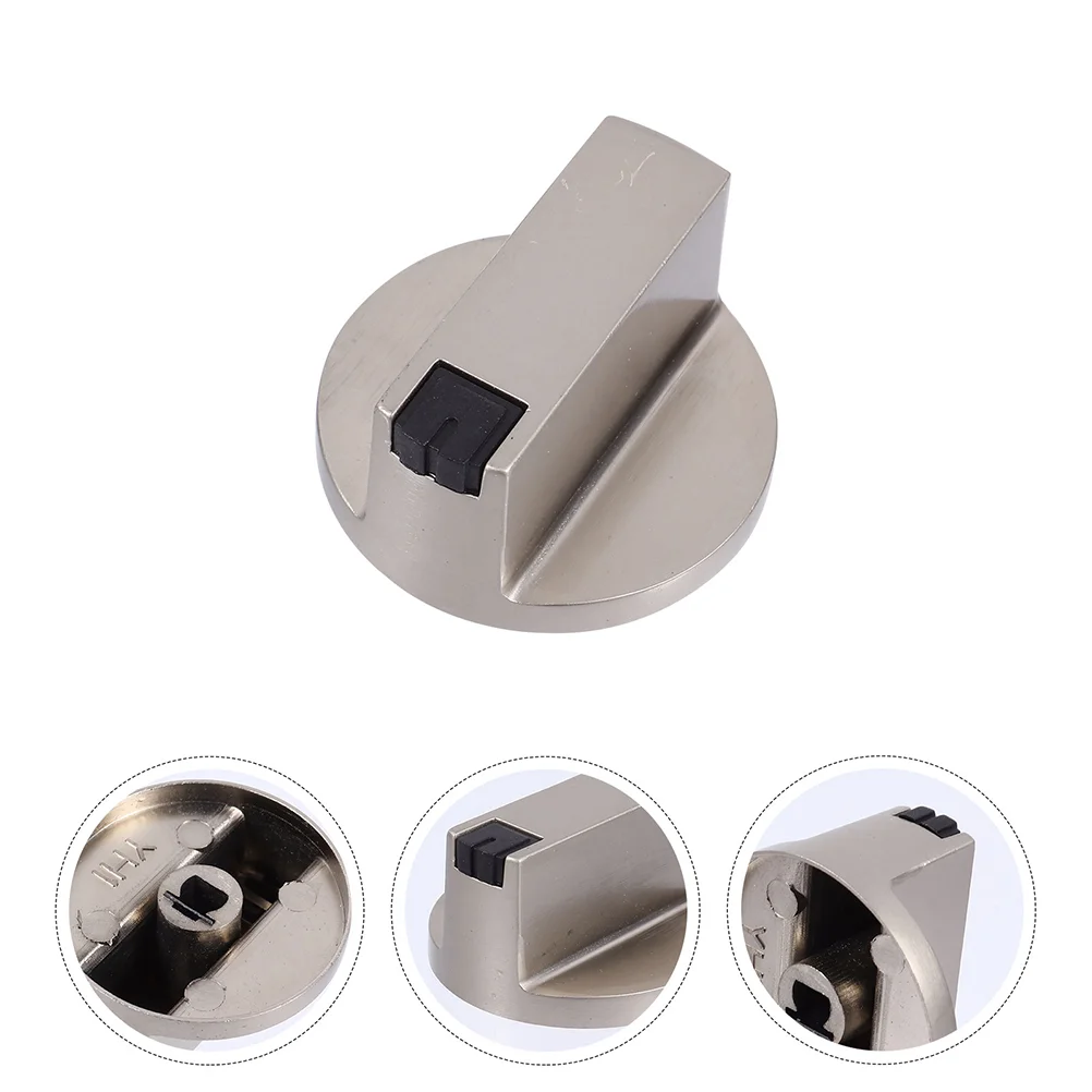 

4 Pcs Gas Stove Knob Accessory Burner Replacement Cooker Zinc Alloy On-Off Knobs