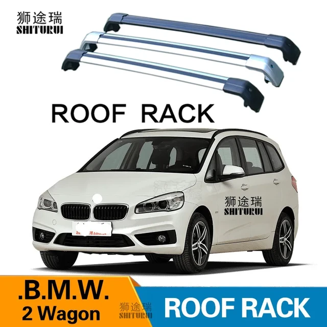 2Pcs Roof bars For BMW 2-Series Active Tourer Gran Tourer 2015-2023 wagon  Aluminum Alloy Side Bars Cross Rails Roof Rack Luggage - AliExpress