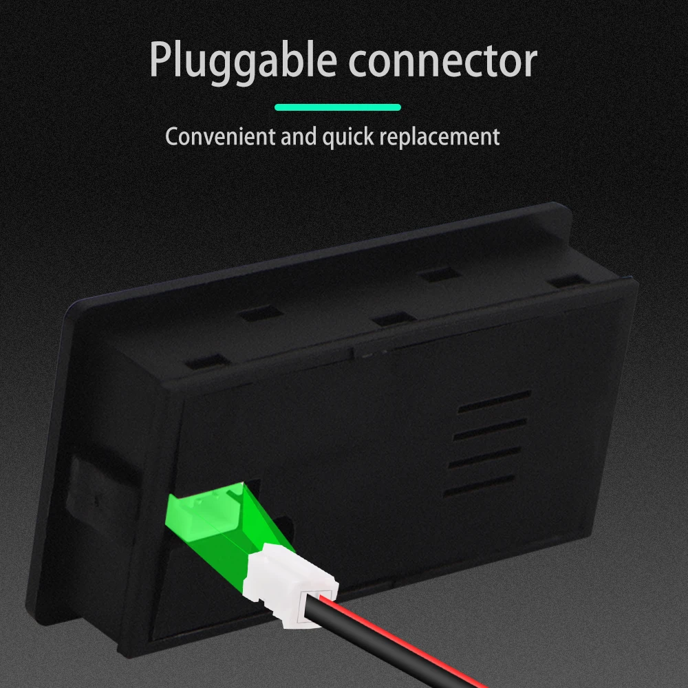 DC 8V-100V 표시기 전력계 배터리 용량 전압계 리튬 LiFePO4 납산 셀 12V 24V 48V 온도 알람 기능 포함