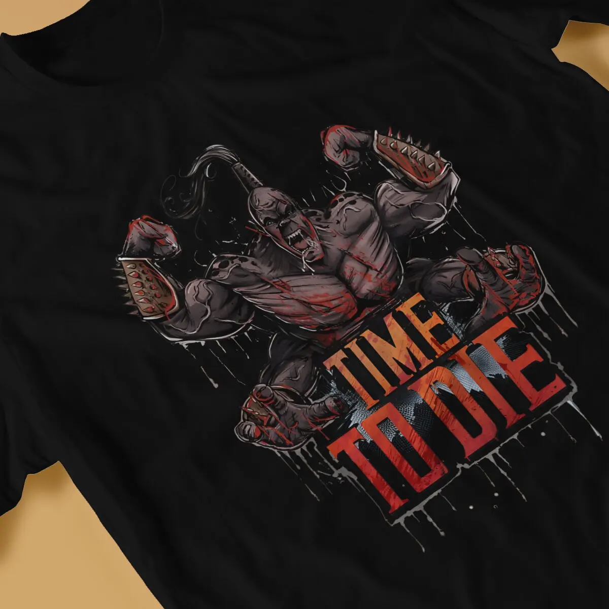 ゴロー】MORTAL KOMBAT GORO Tシャツ【Mサイズ】 MK GORO BLADE SHIRT