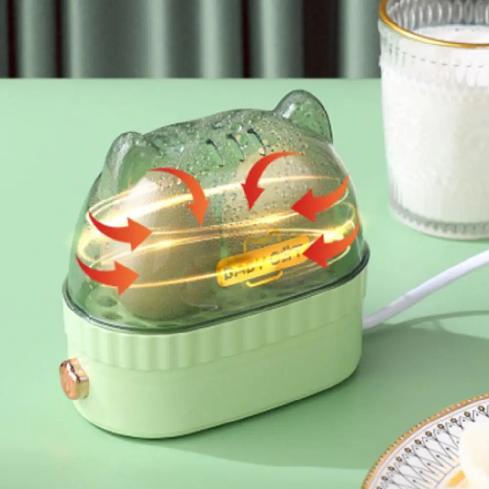 Egg Boiler Machine, Electric Hard Boiled Egg Maker, Safe Using Egg Boiler Machine Steamer with Timer Off, Multifunctional Egg