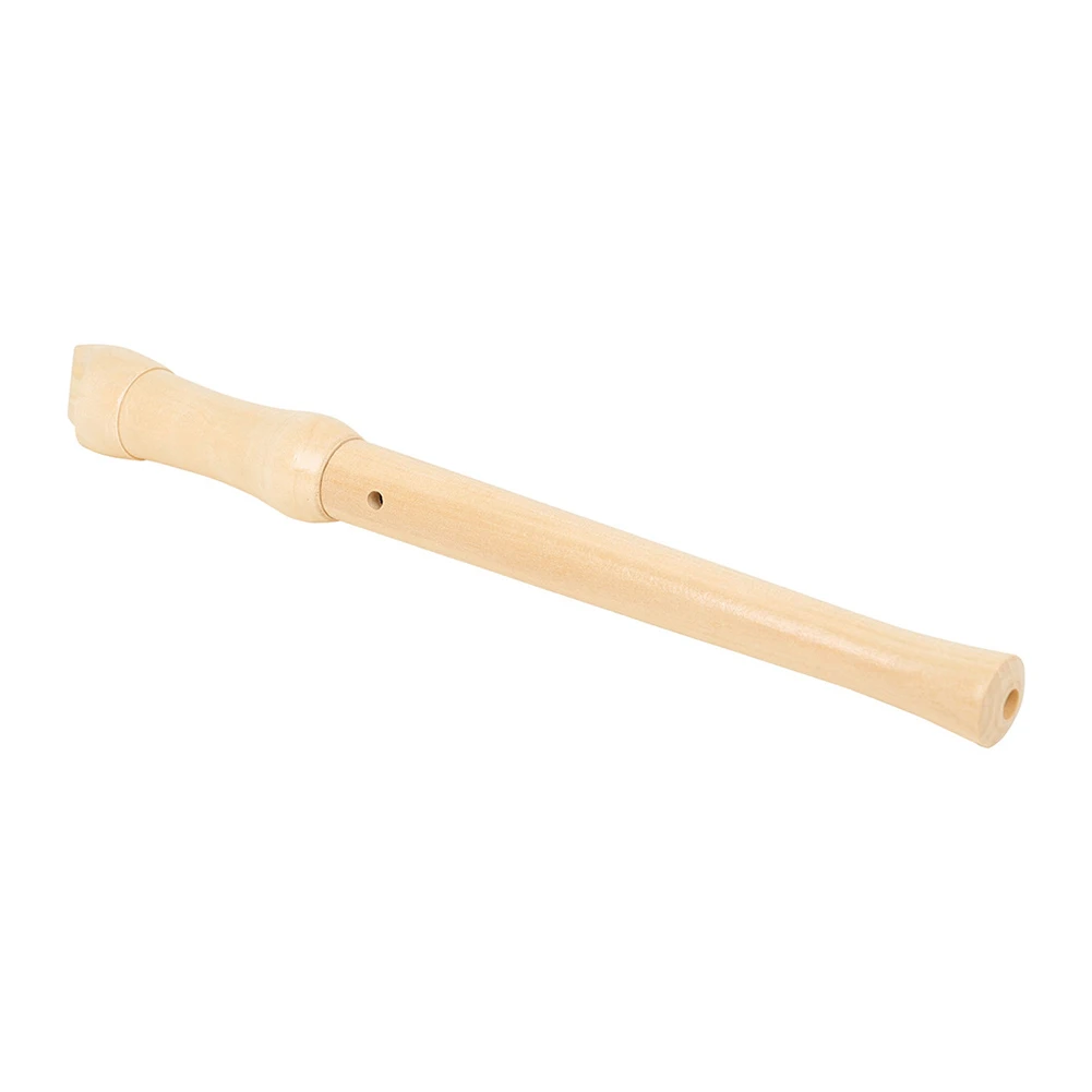 Vertical Flute Treble Recorder Wooden Flute 8-hole Clarinet German-Style Wooden High-Pitched Clarinet Children Students Flute Musical Instruments