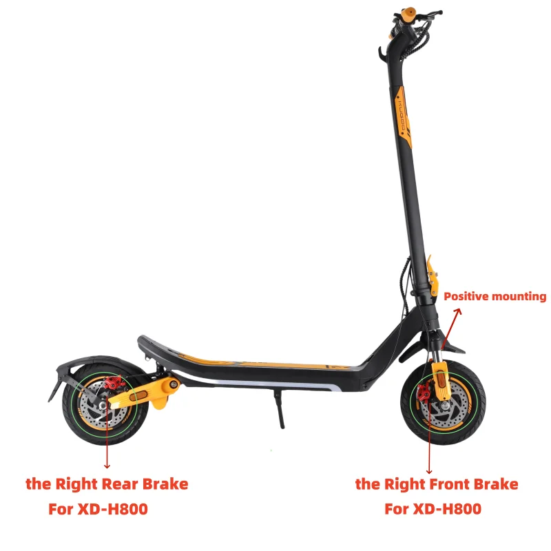 KUKIRIN E-Bike Scooter Bremse 2-PIN-Stecker für KUKIRIN G2, G2 MAX, G2 Master, G3 PRO, G4 Scooter Umbau Vorderbremse oder Hinterbremse – Detail 13