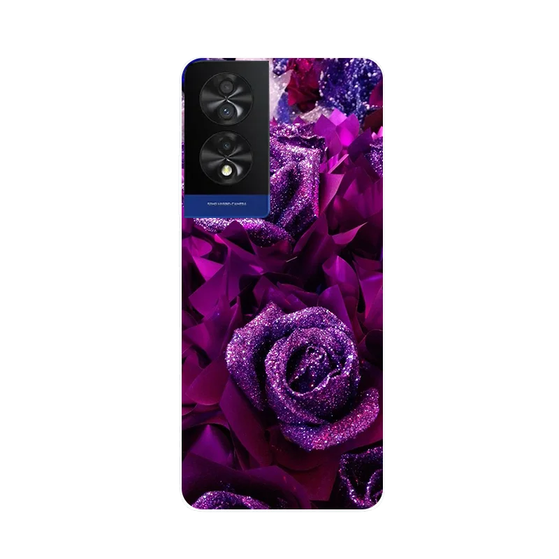 Cartoon Design Soft TPU Silicone Bumper Case, 6.78