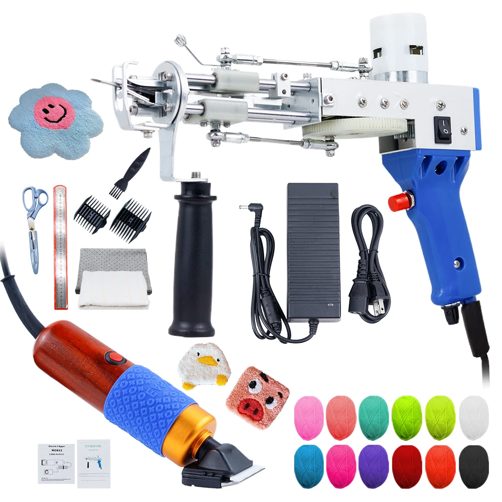 Rug Tufting Gun with Carpet Trimmer Kit -Rug-Tuft-Gun-with-Tufting-Shears, 2 in