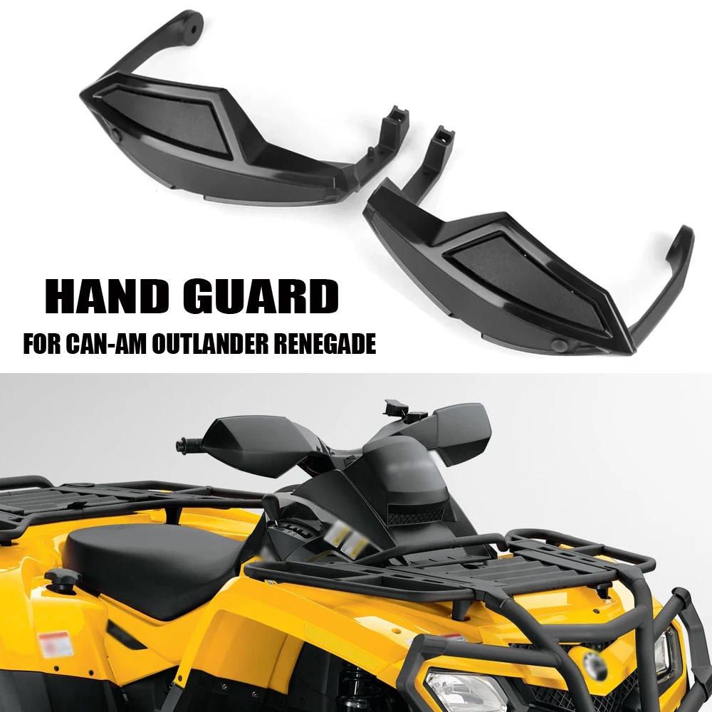 

ATV Hand Guard Wind Deflector Handguard Handlebar Protector Kit For Can-Am Outlander 450 500 650 800 1000 Renegade DS G2 G2L G2S