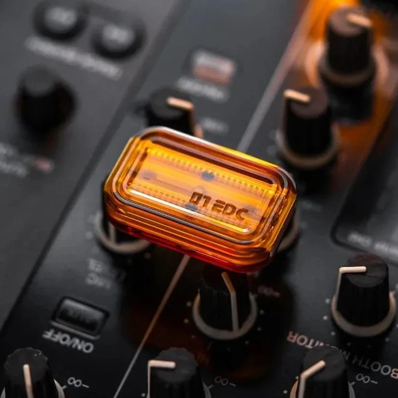 大人用の機械式フィジェットスライダー,簡単な構造,モデル01edc