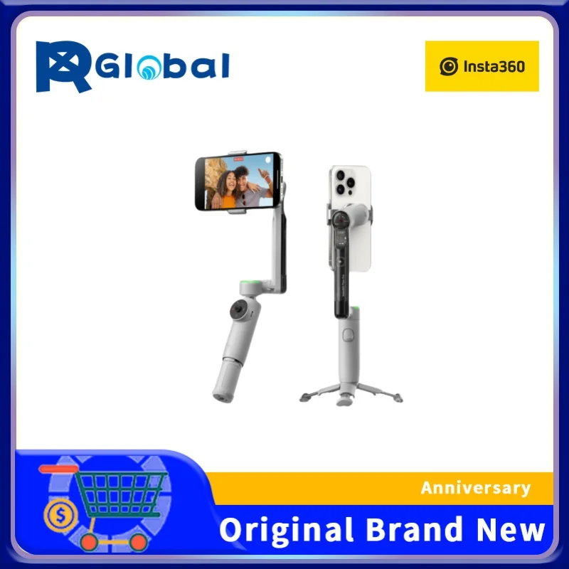 Insta360 Flow Pro - スマートフォン用 AI ジンバル スタビライザー