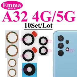 Premium Back Rear Camera Glass Lens Replacement with Adhesive - 10 Pack (10x A32 4G 5G)