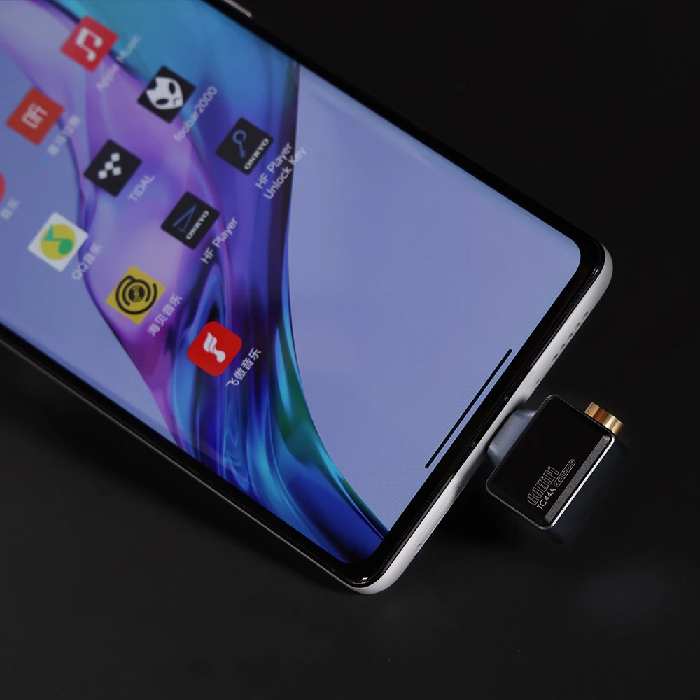 DD ddHiFi TC44A TypeC USB-C to 4.4mm Headphone Adapter, CS43131 DAC Chip, Supports Native DSD256 and 32-bit 384kHz PCM