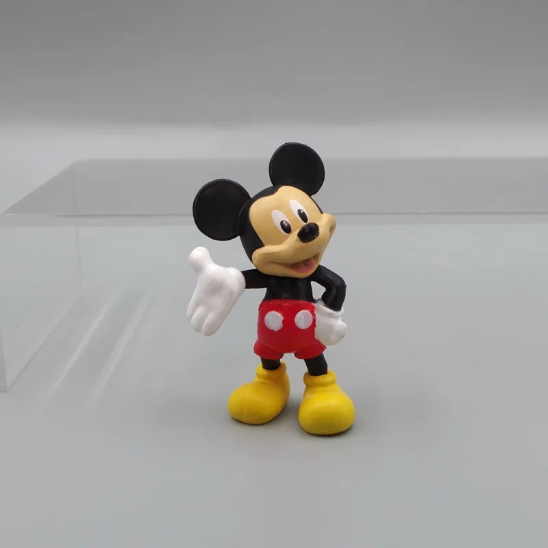 Disney Mickey Mouse Kawaii Cartoon GK Model Doll Cute Action Figure Party Cake DIY Decoration Trendy Ornament Kids Birthday Gift