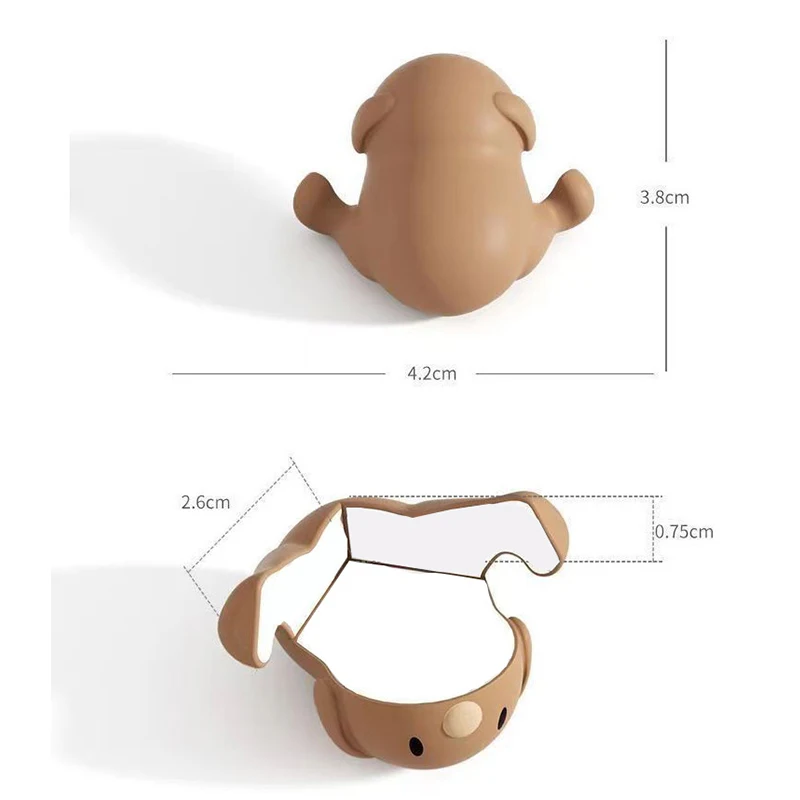 Silicone Table Corner Protector Baby Cartoon Safety Puppy Soft Anticollision Protection Edge Cover for Furniture Kids Security