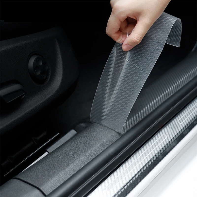 

1pcs Car Interior Protector Film Door Edge Protective Glue Stickers Automobiles Trunk Door Sill Car Body Vinyl Auto Accessories