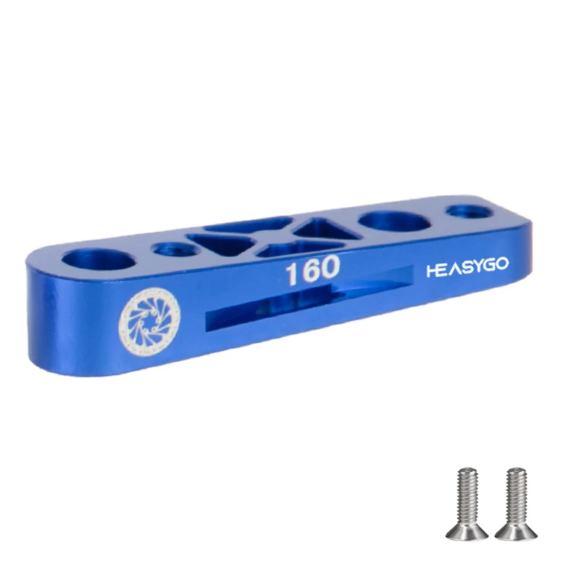 Lightweight CNC Aluminum Alloy Road Bike Disc Brake Adapter with Bolts