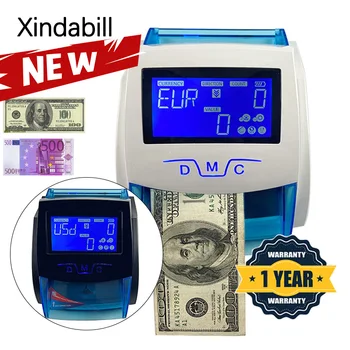 휴대용 돈 계산 기계, 편리한 지폐 감지기, USD/EUR 가짜 돈 유로 감지 기계, 빌 카운터, 무료 배송