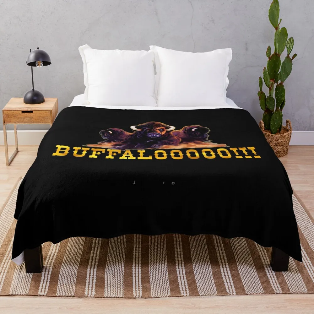 Buffalo Gold Casino Slot Machine Game \ T \ T Coperta Plaid Vintage Blanket