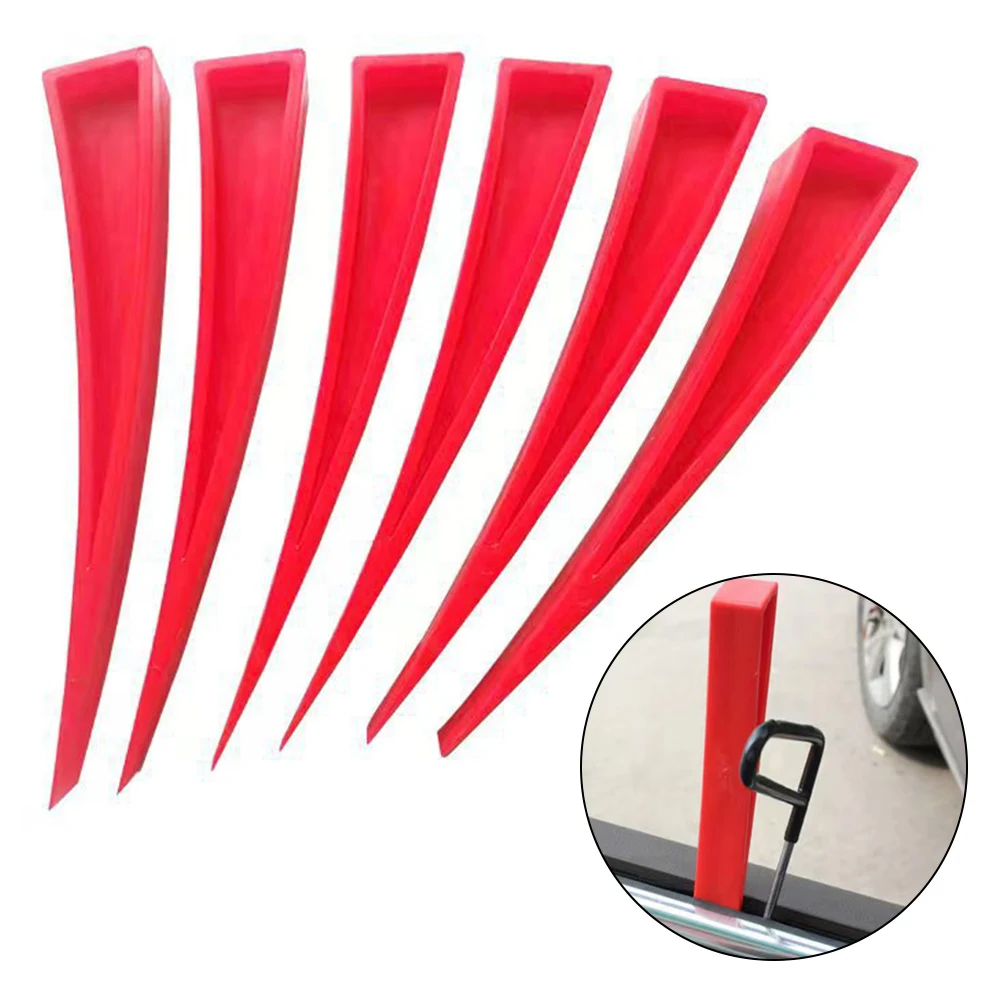 

Red Car Door Window Wedge Paintless Dent Removal Hand Tool Screwdriver Door Spreader Automotive General Purpose