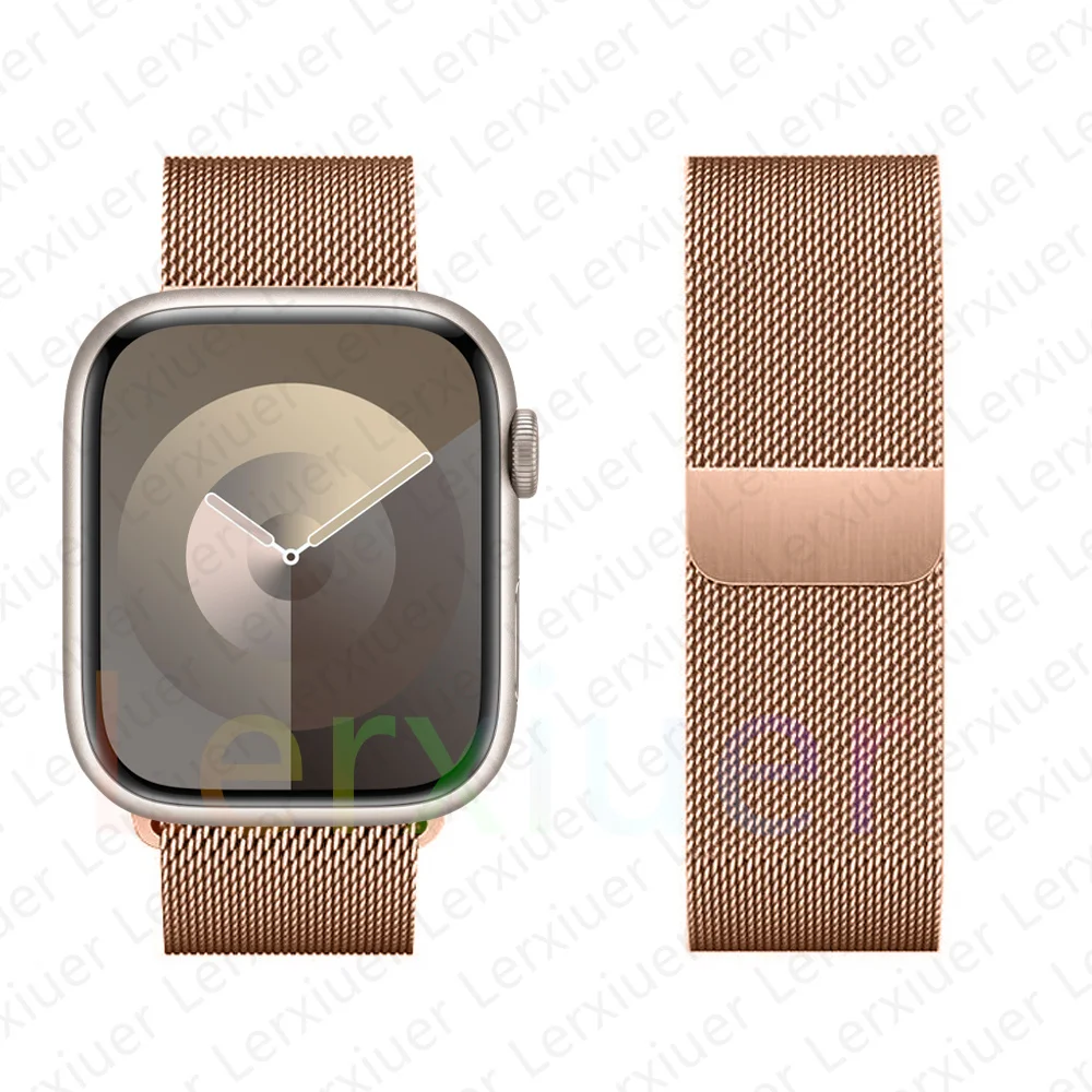 Elegant Metal Mesh Watch Band Bracelet - Premium Milanese Loop Design