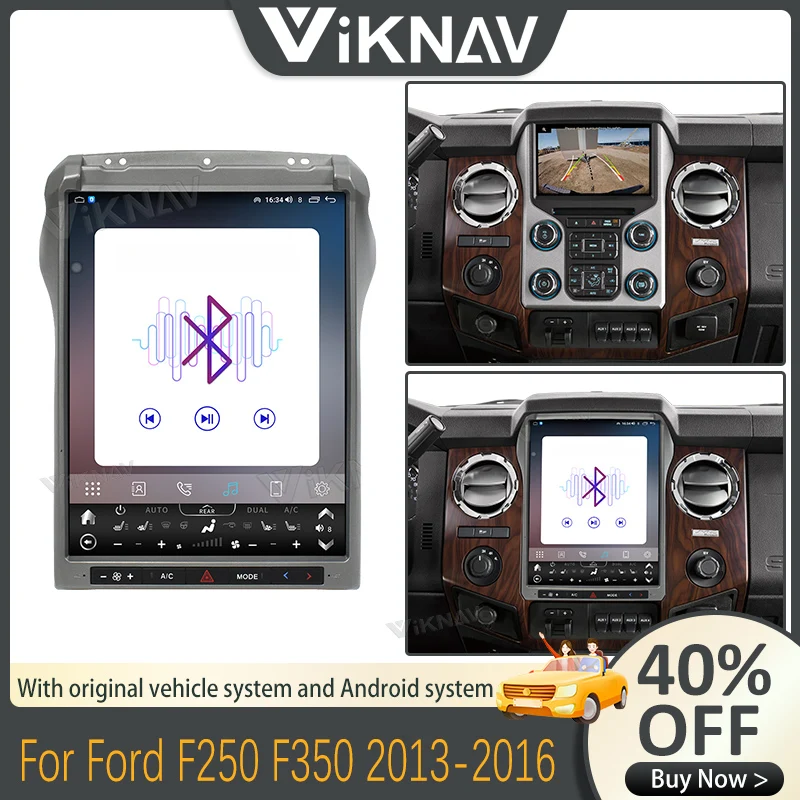 

Android Auto Car GPS Navigation For Ford F250 F350 2013-2014 wireless Carplay Auto Stereo Car Radio IPS Screen Multimedia player