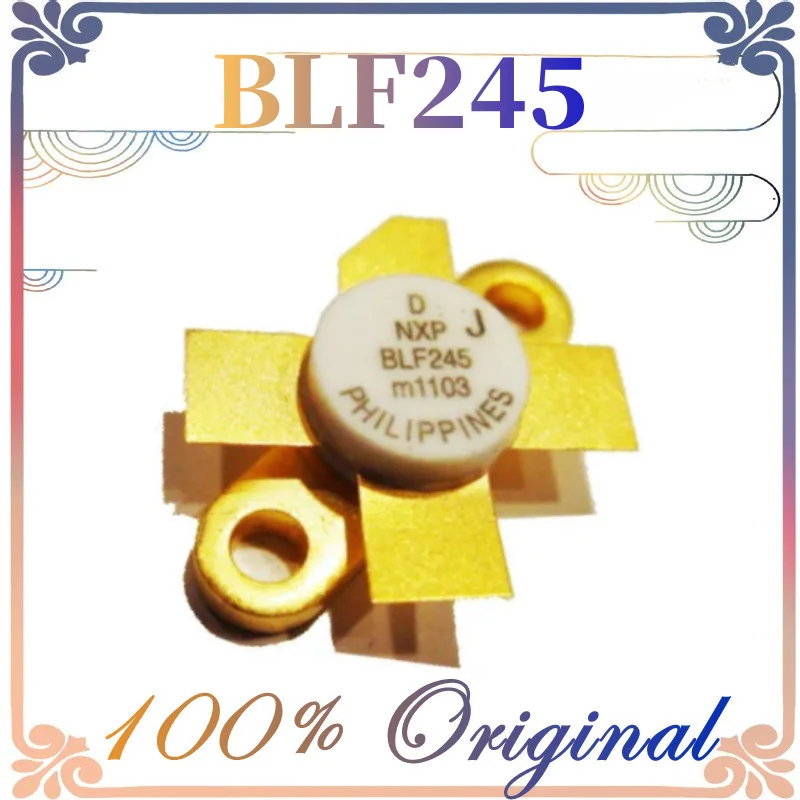 1 ชิ้น/ล็อตใหม่ BLF245 SMD RF หลอดความถี่หลอด Power โมดูลขยายในสต็อก 1