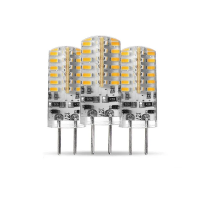6pcs 슈퍼 밝은 G 4 LED 전구 3W 5W 7W 9W 12W 15W 220V AC 12V 램프 정전원 빛 LED 조명 G4 3014 SMD 전구