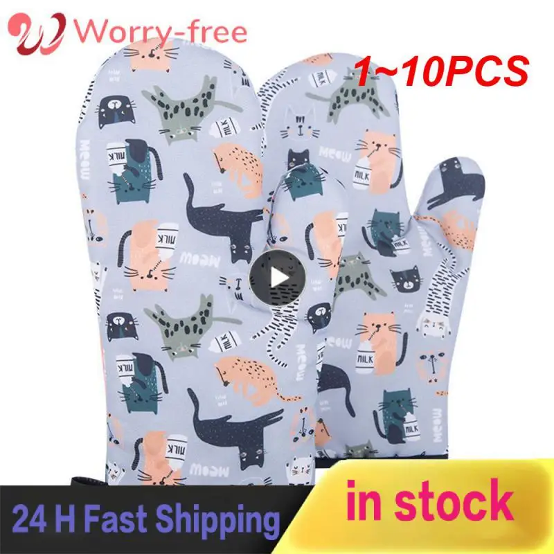 

1-10 шт., перчатки для выпечки