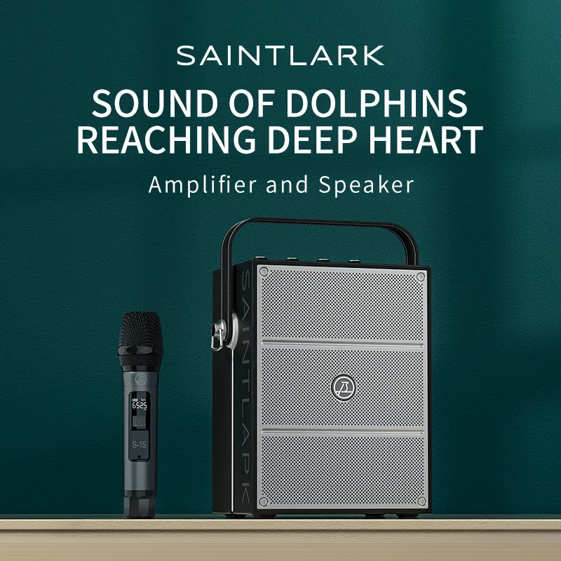 New Outdoor Indoor Karaoke Machine 60W Loudspeaker Music Player Portable Speaker Two Microphones for teaching conference guide 3 New Outdoor Indoor Karaoke Machine 60W Loudspeaker Music Player Portable Speaker Two Microphones for teaching conference guide 3