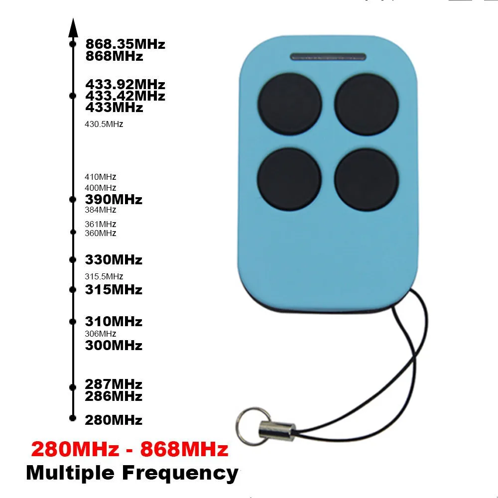 DEA GT2 GT4 433,92mhz Garage Remote Control DEA Fixed Code Rolling Code Garage Command DEA Gate Remote Transmitter DEA MIO TR4 3