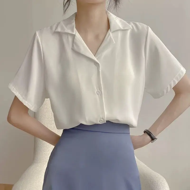 เสื้อผ้าแฟชั่นผู้หญิง ทรงคลาสสิก ผ้าชีฟองบางเบา